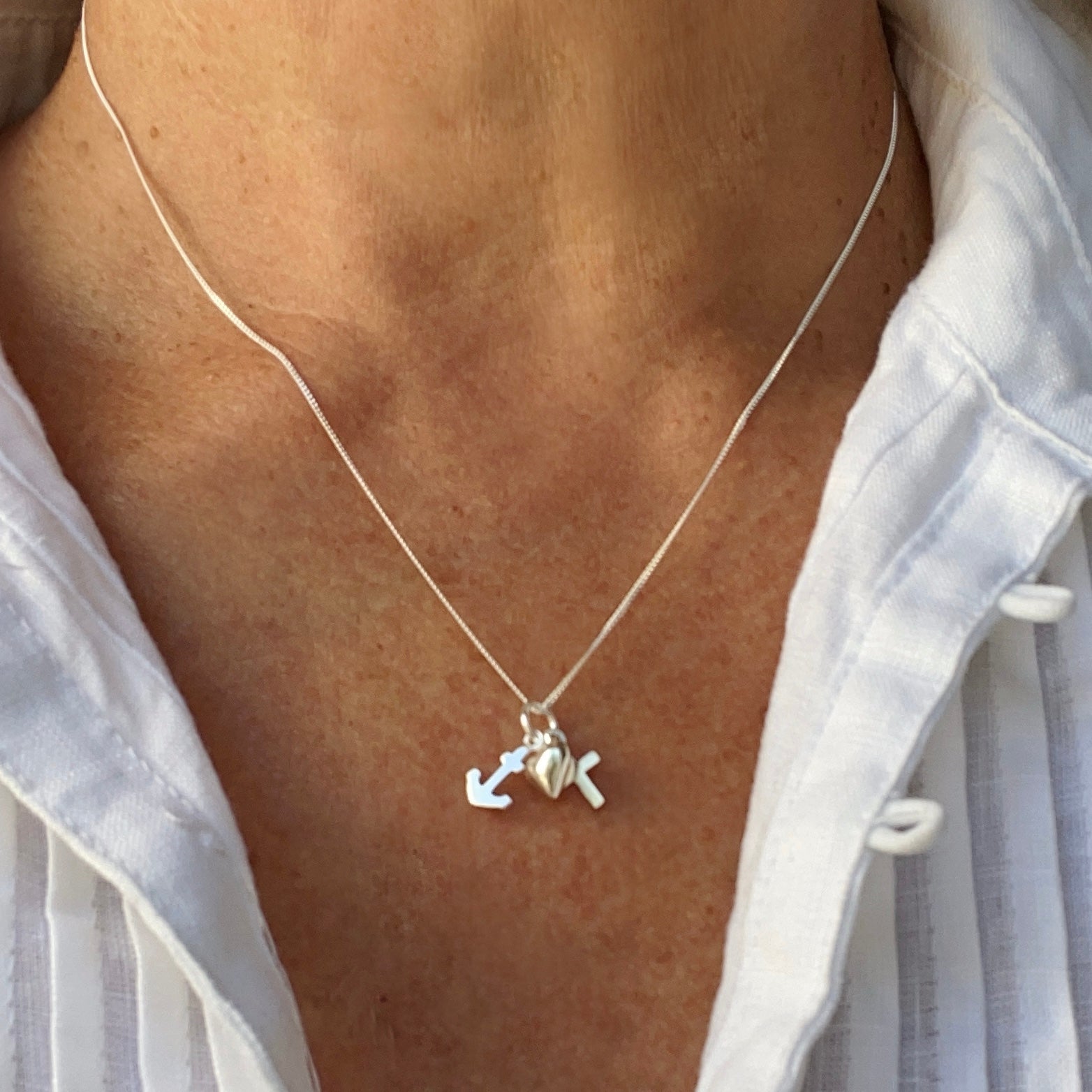 10K Faith, Hope & Charity Pendant - Arman's Jewellers