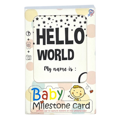 Baby Skills Milestone Cards