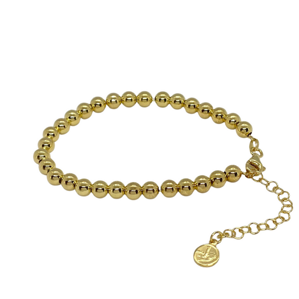 Olivia Ball Bracelet - Gold