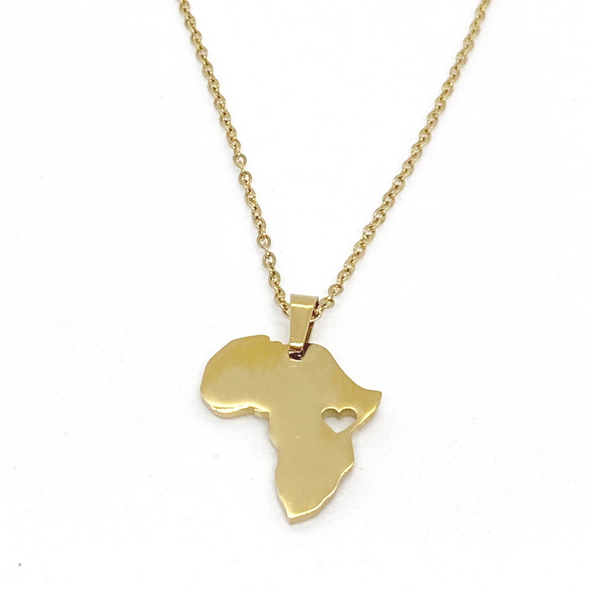 I Love Africa Necklace